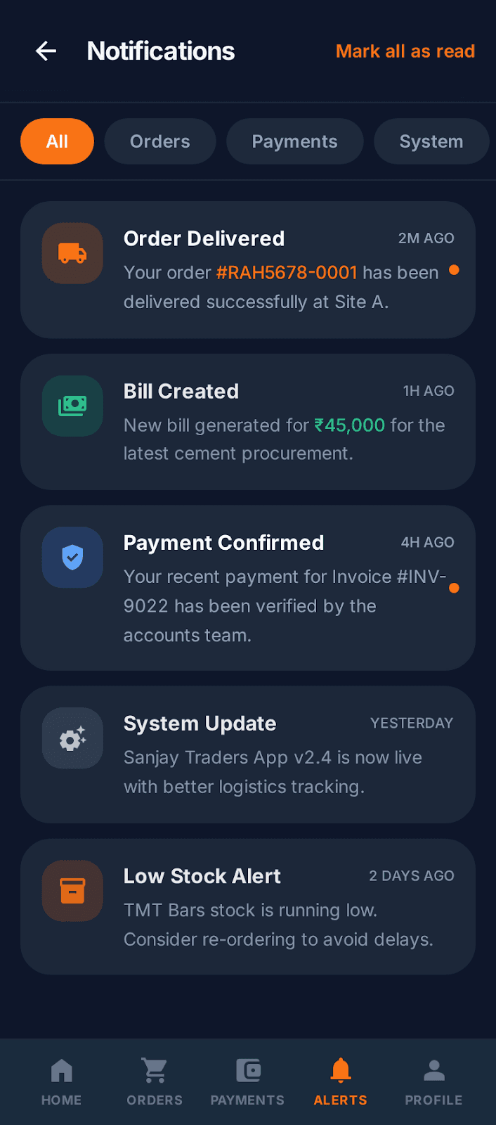 Notifications
